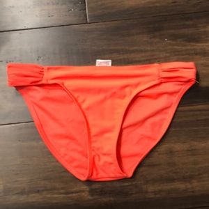 Orange bathing suit bottoms